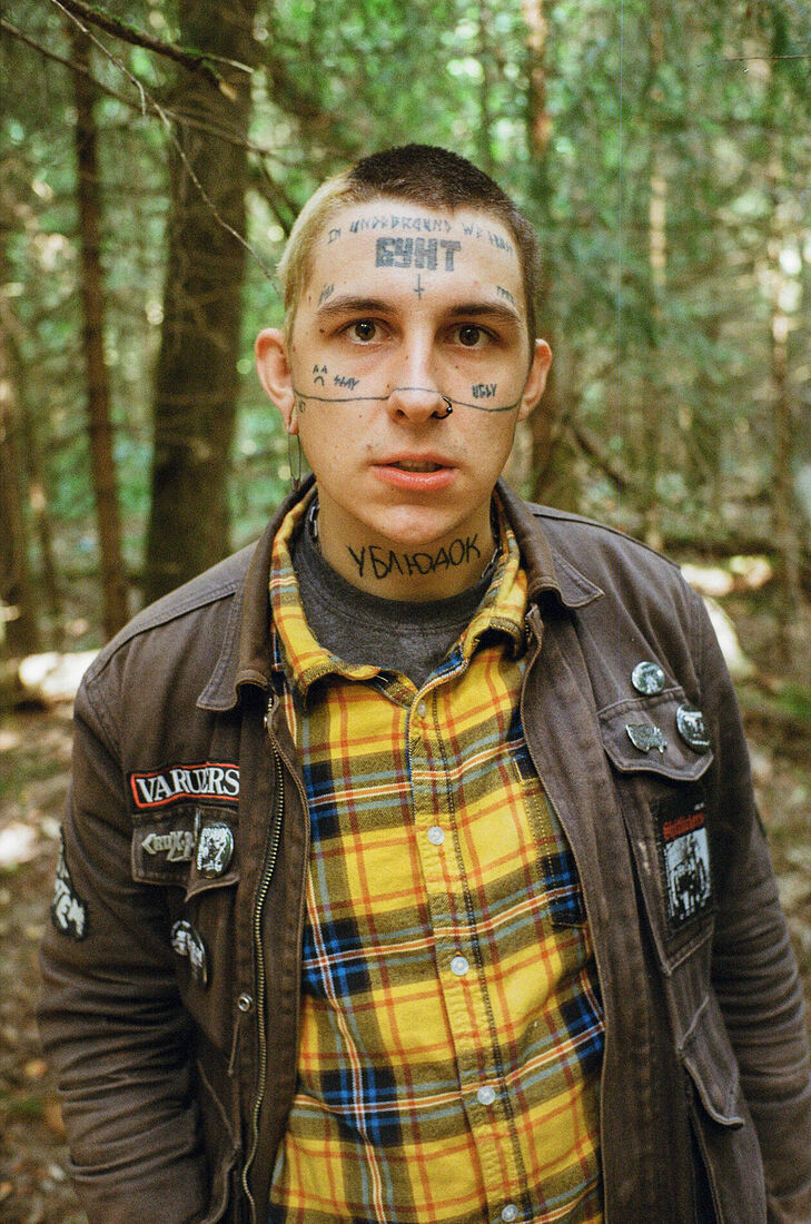 Gosha Bergal. Punks not dead. Untitled
