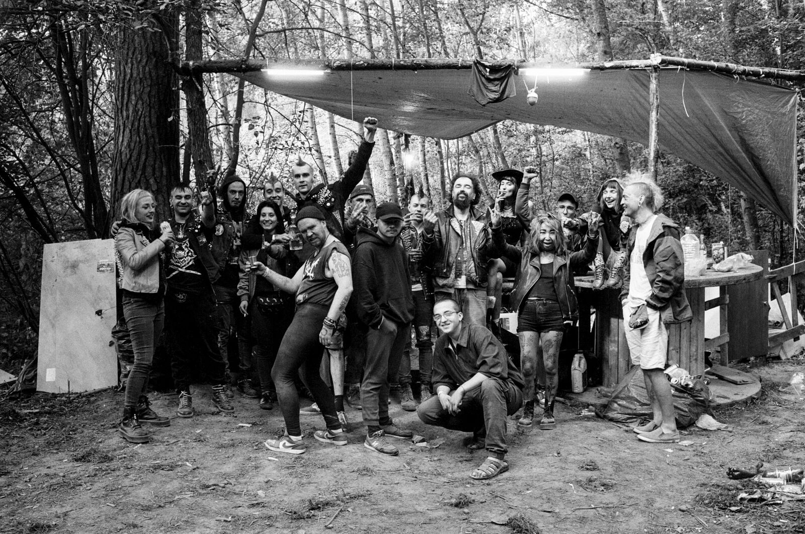 Gosha Bergal. Punks not dead. Untitled