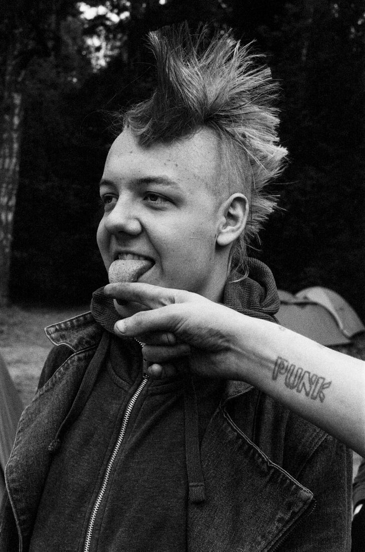 Gosha Bergal. Punks not dead. Untitled