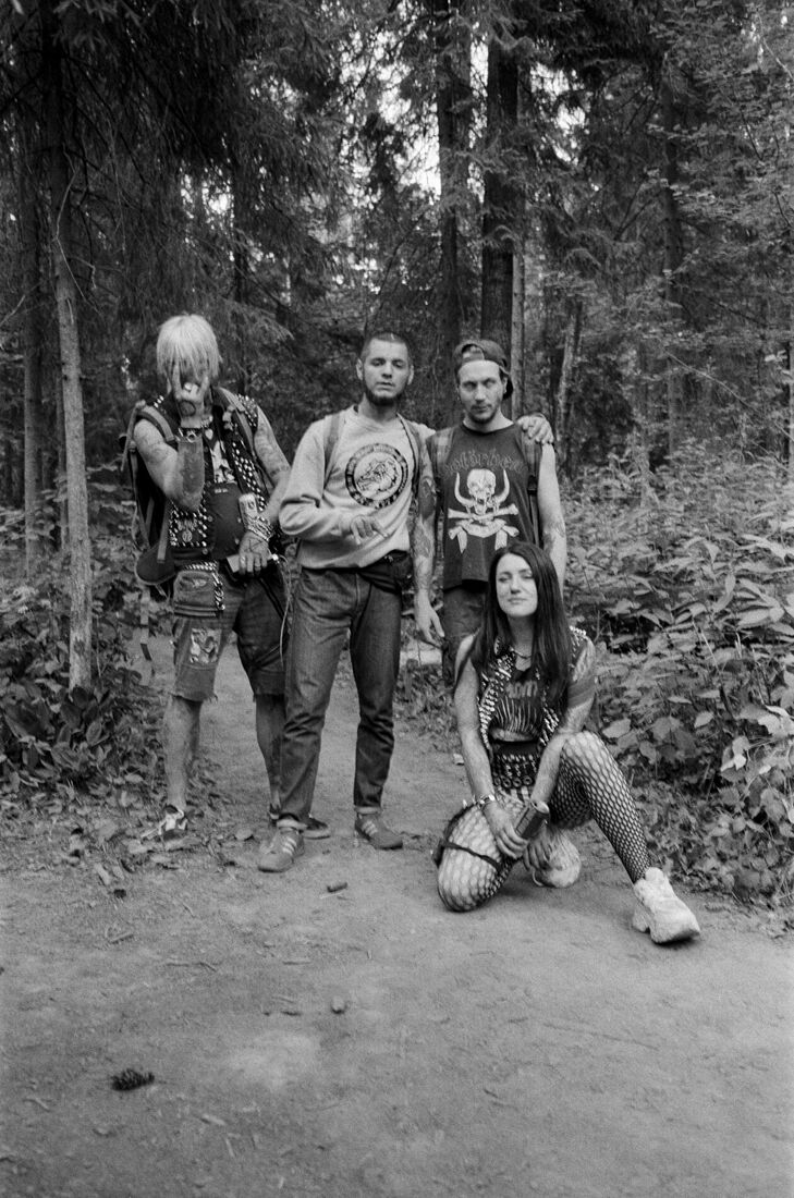 Gosha Bergal. Punks not dead. Untitled
