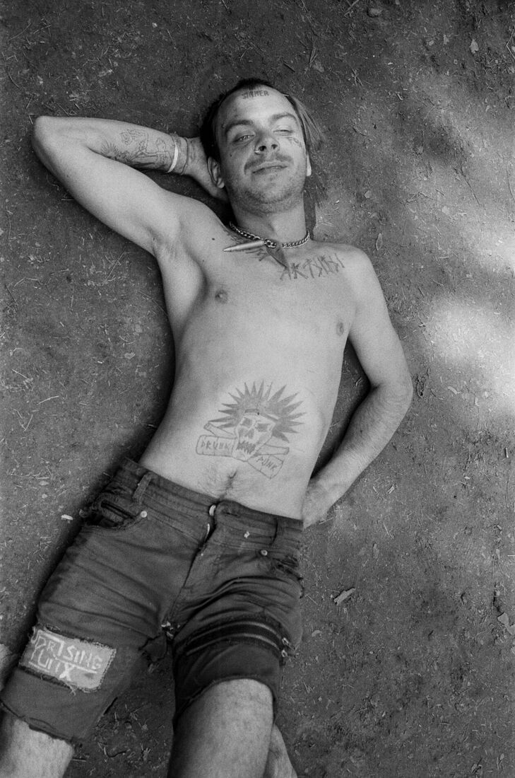 Gosha Bergal. Punks not dead. Untitled