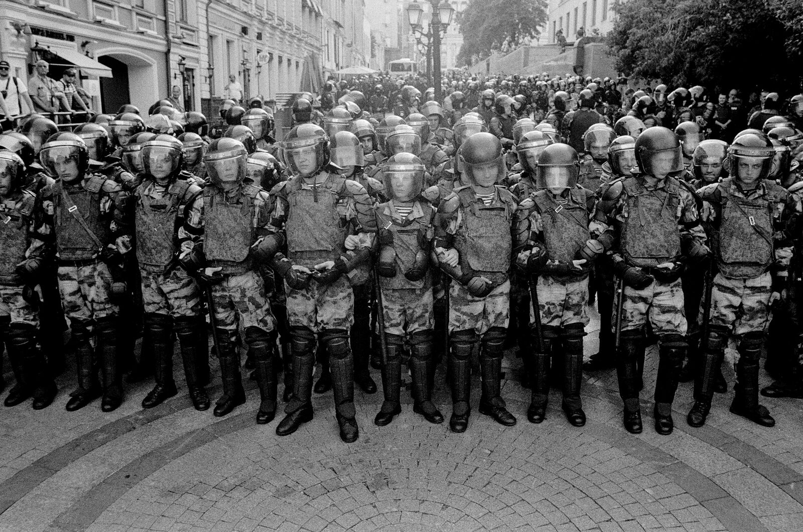 Gosha Bergal. Moscow protests 2019-2020. Untitled