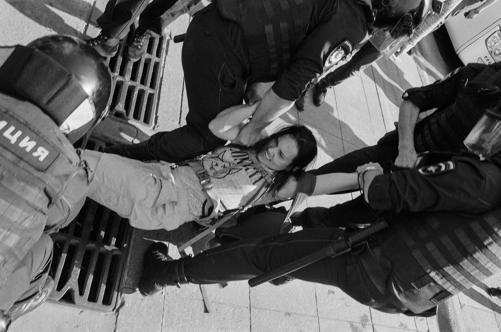 Gosha Bergal. Moscow protests 2019-2020. Untitled