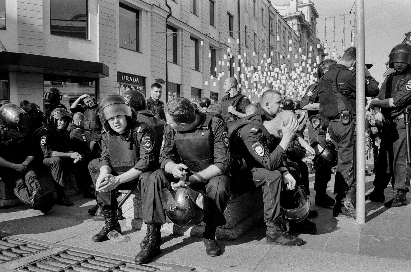 Gosha Bergal. Moscow protests 2019-2020. Untitled