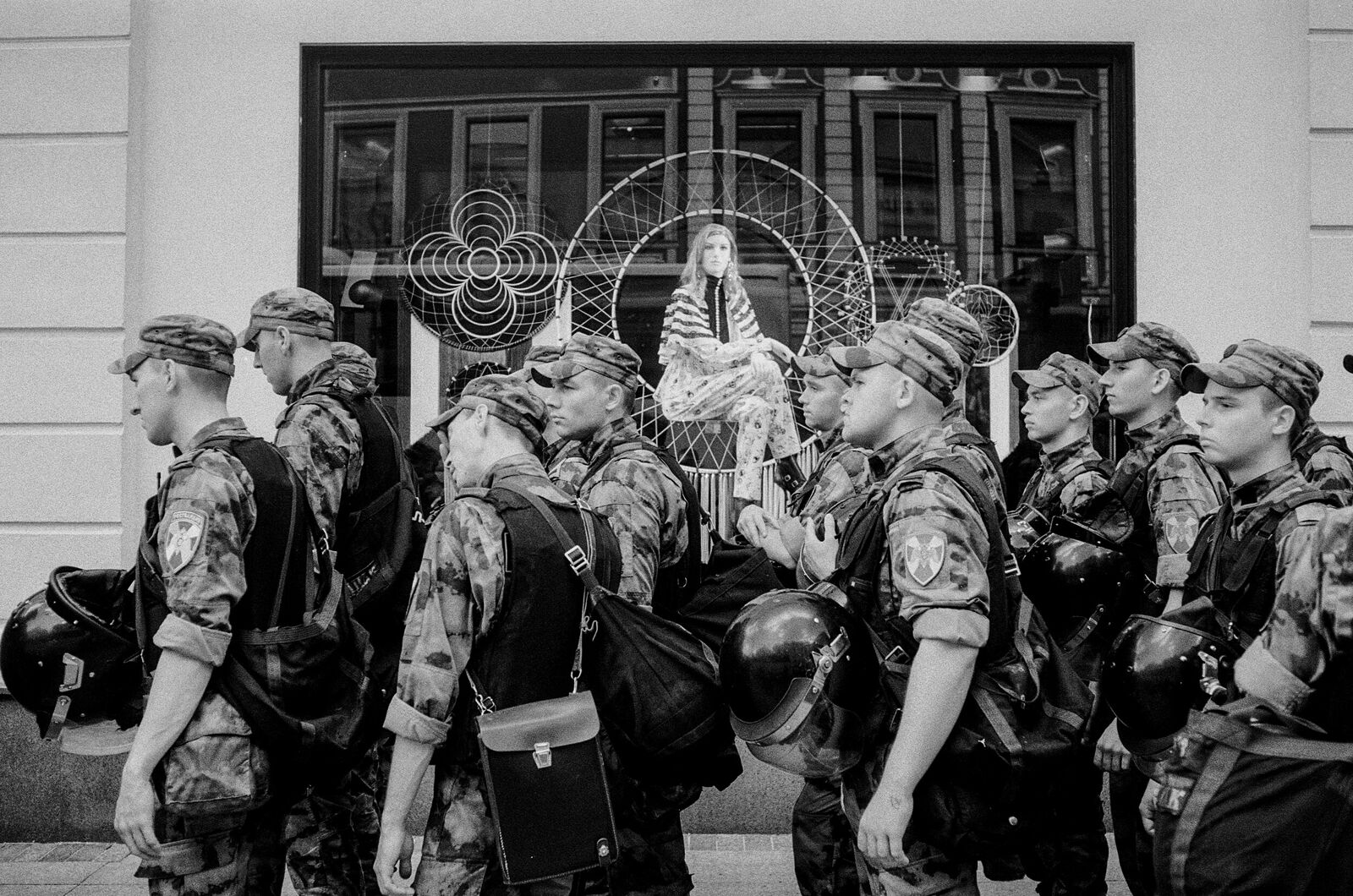 Gosha Bergal. Moscow protests 2019-2020. Untitled