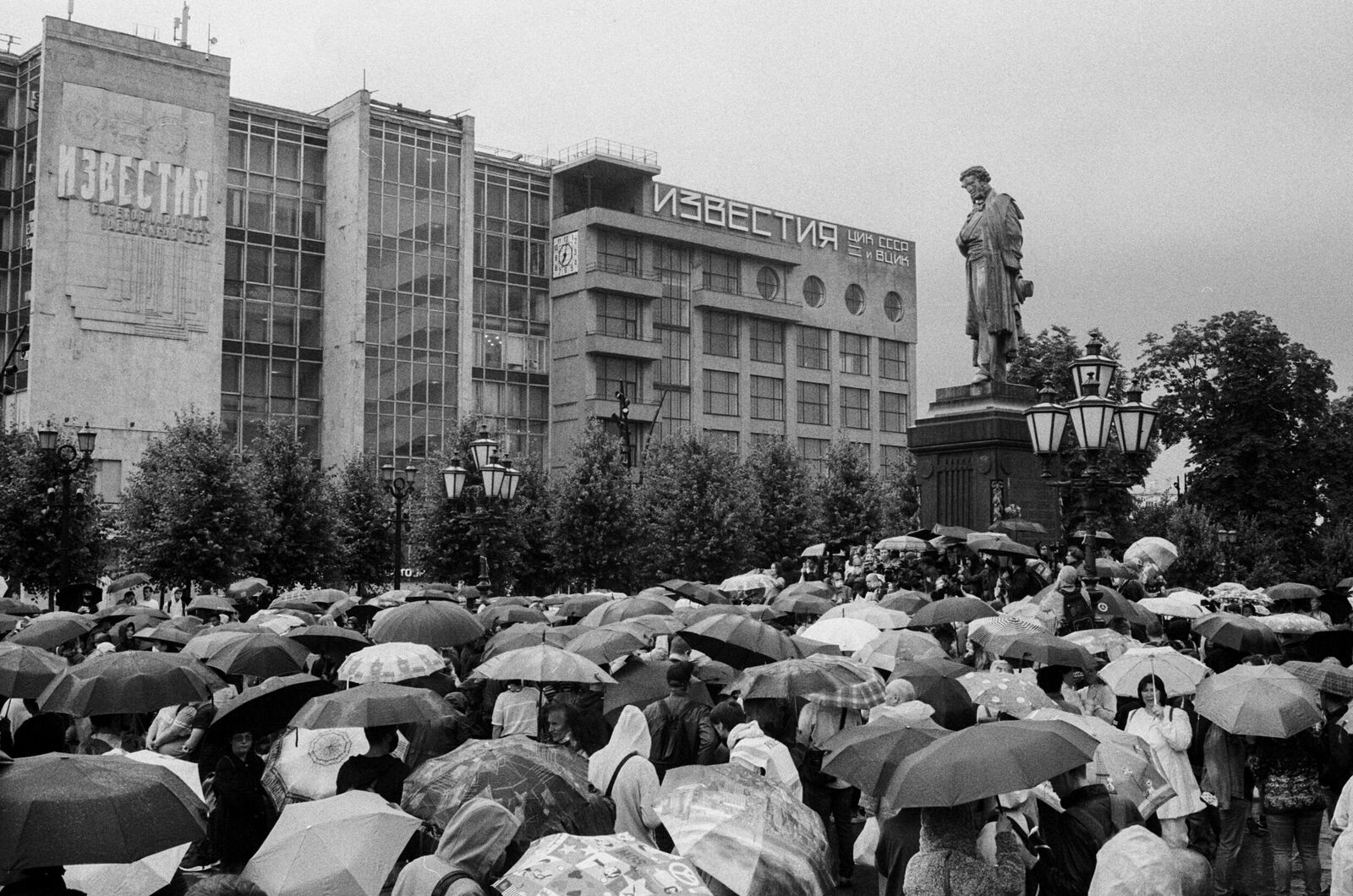 Gosha Bergal. Moscow protests 2019-2020. Untitled