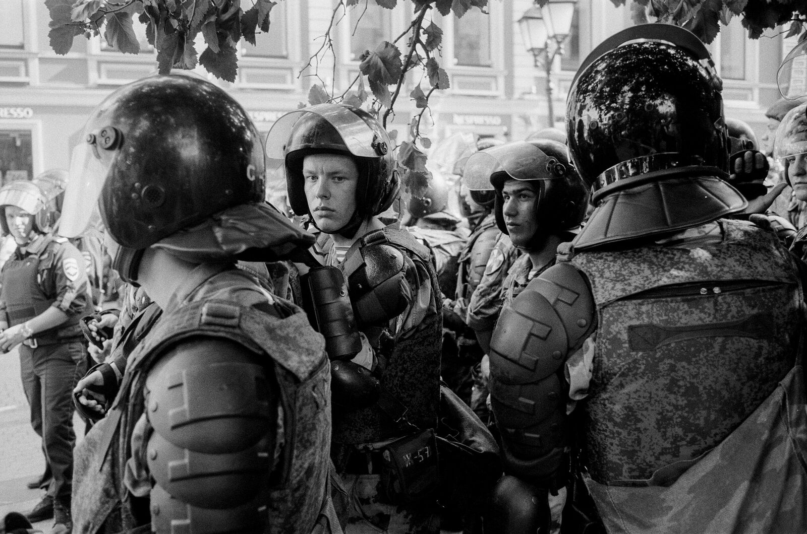 Gosha Bergal. Moscow protests 2019-2020. Untitled