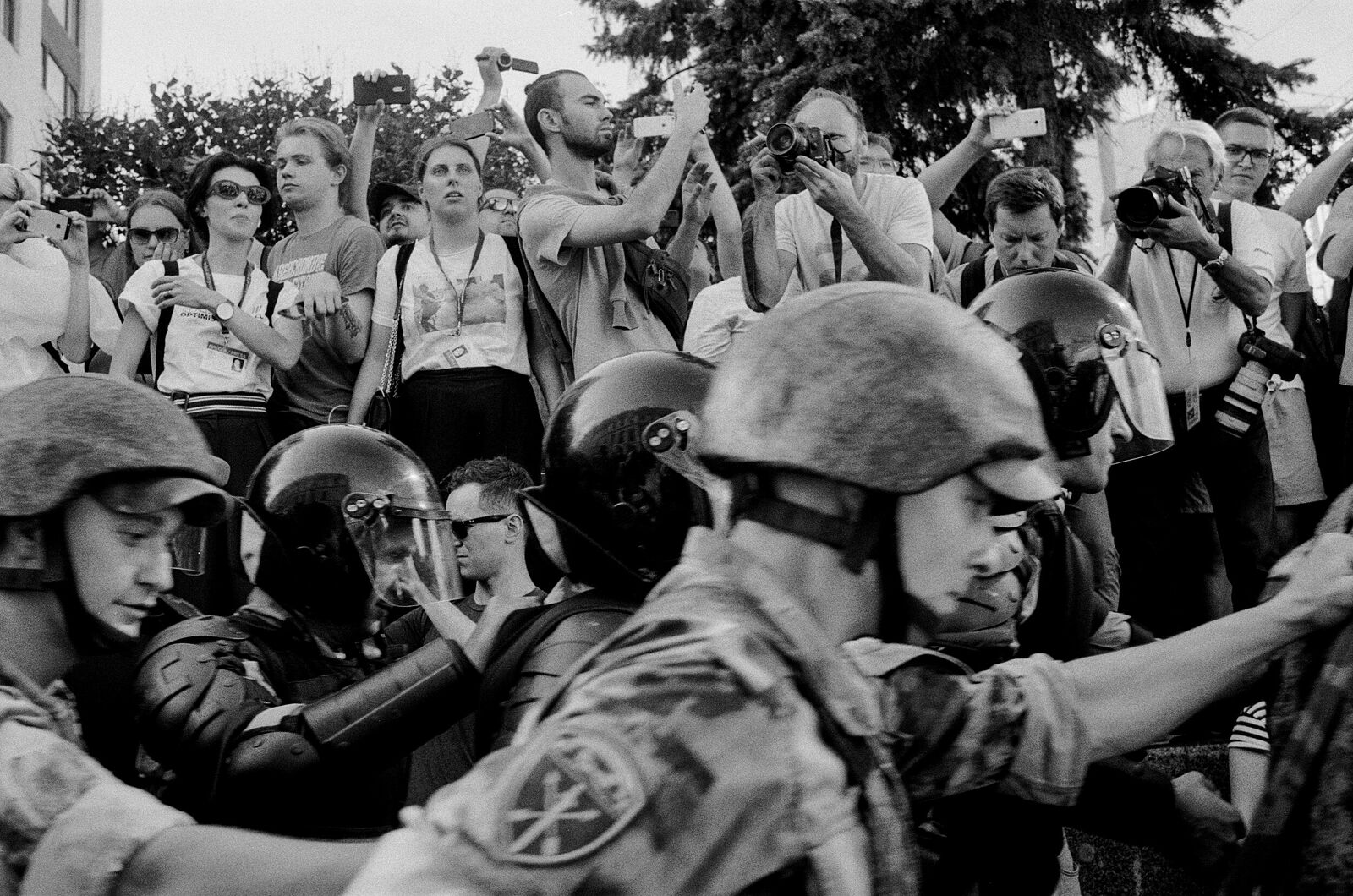 Gosha Bergal. Moscow protests 2019-2020. Untitled