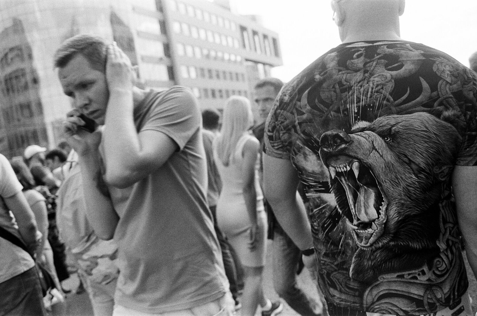 Gosha Bergal. Moscow protests 2019-2020. Untitled