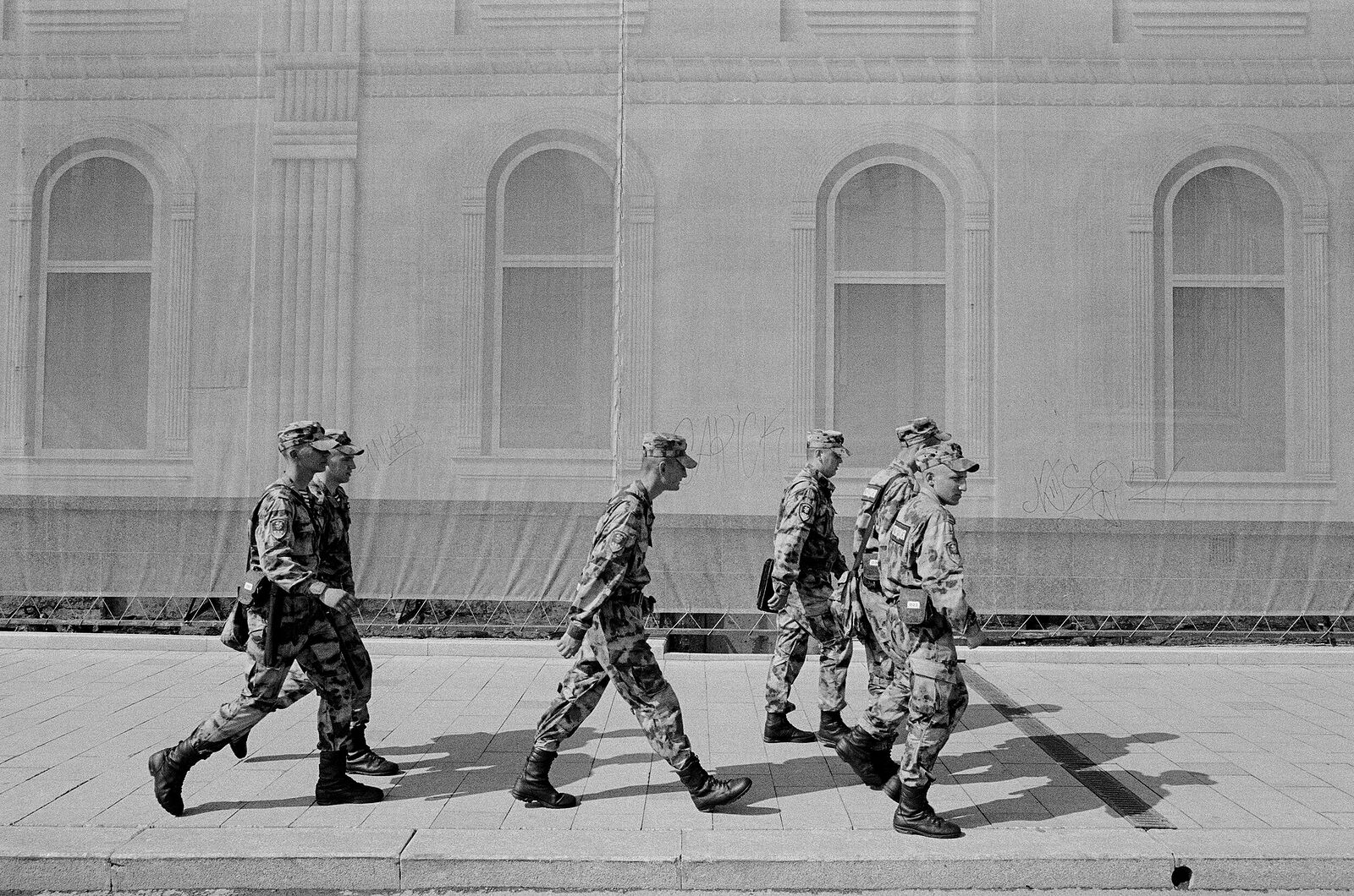 Gosha Bergal. Moscow protests 2019-2020. Untitled