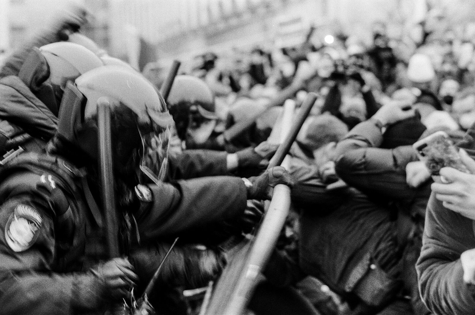 Gosha Bergal. Moscow protests 2019-2020. Untitled