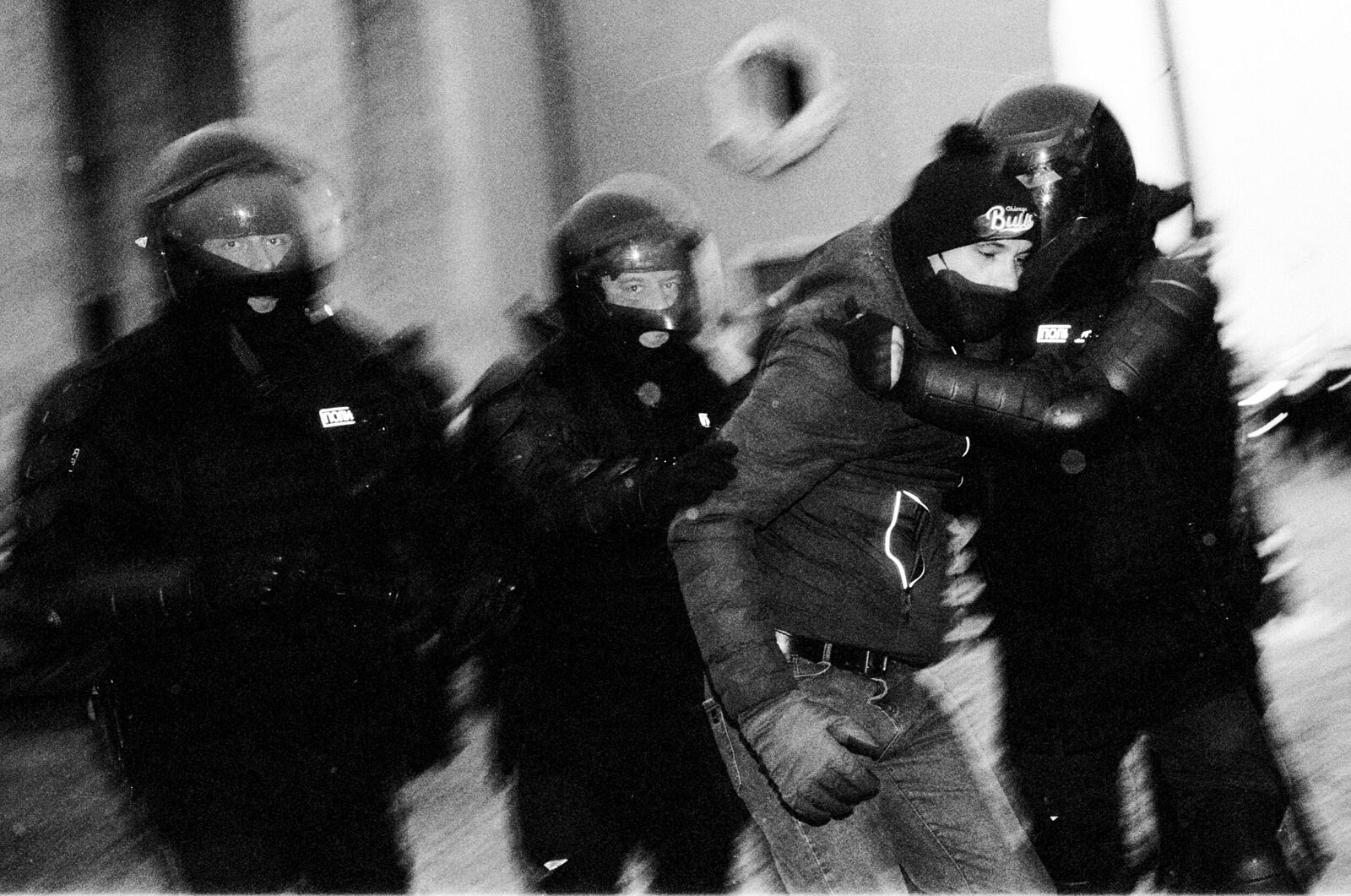 Gosha Bergal. Moscow protests 2019-2020. Untitled