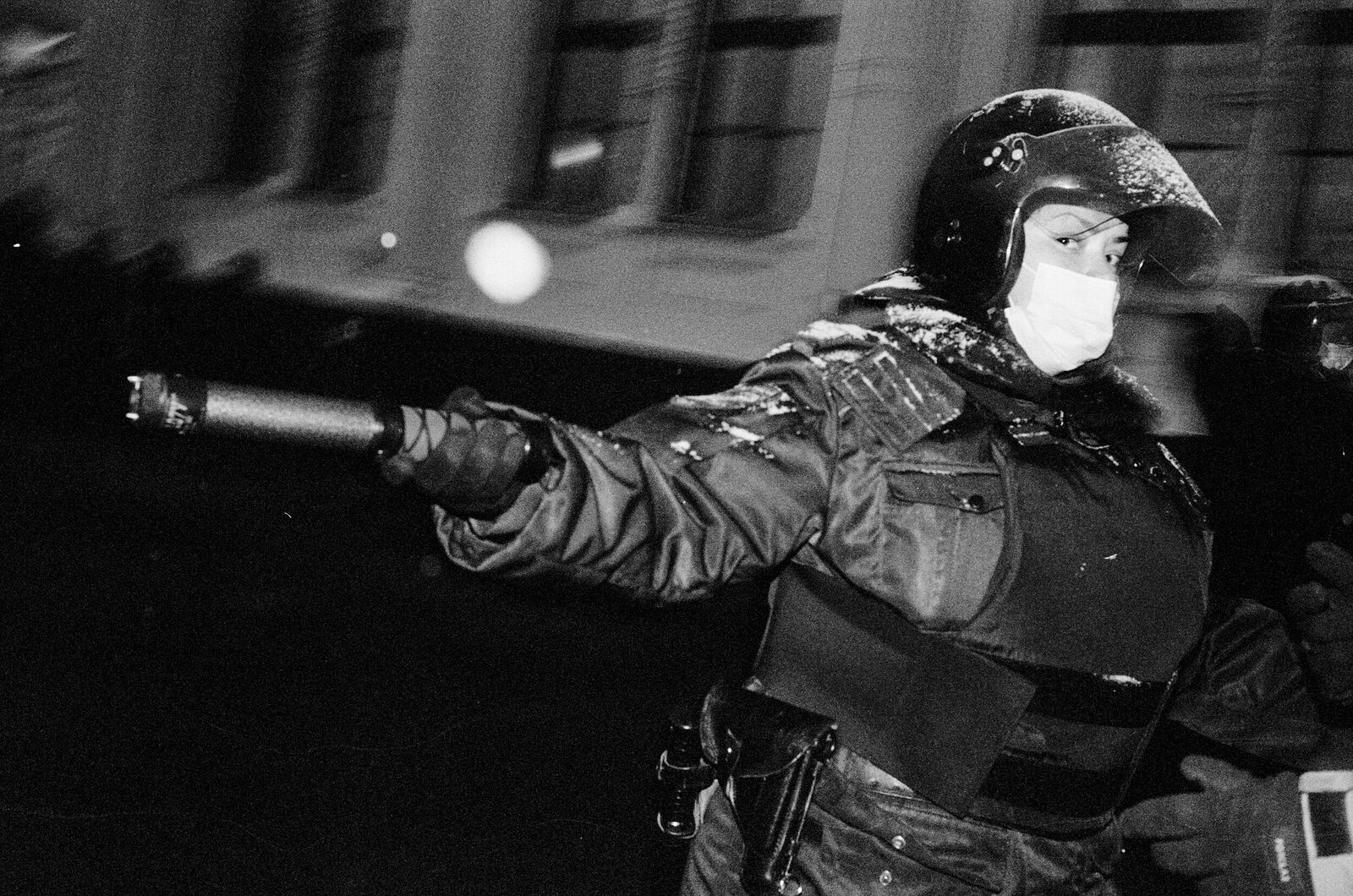 Gosha Bergal. Moscow protests 2019-2020. Untitled