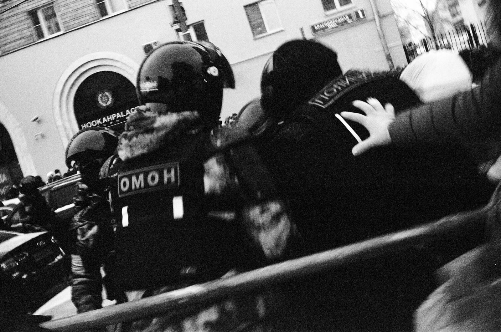 Gosha Bergal. Moscow protests 2019-2020. Untitled